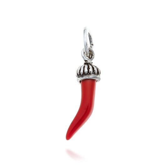 Charms Giovanni Raspini Charm "Corno Rosso Cupola"