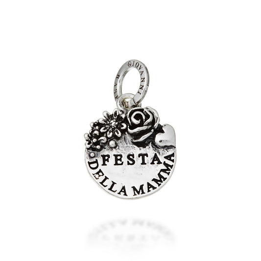 Charms Giovanni Raspini Charm Medaglia Festa Della Mamma