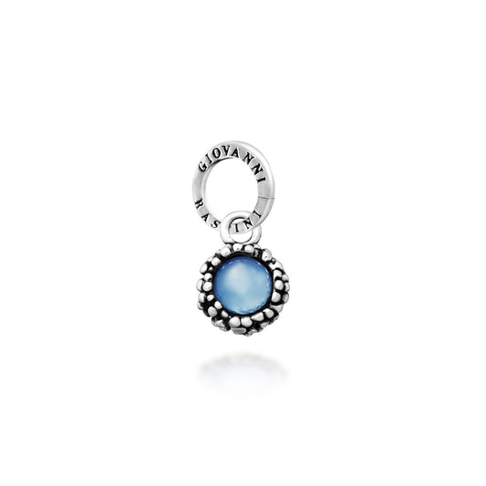 Charms Giovanni Raspini Charm Agata Blu Perlage