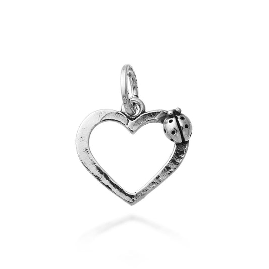 Charms Giovanni Raspini Charm Cuore Coccinella