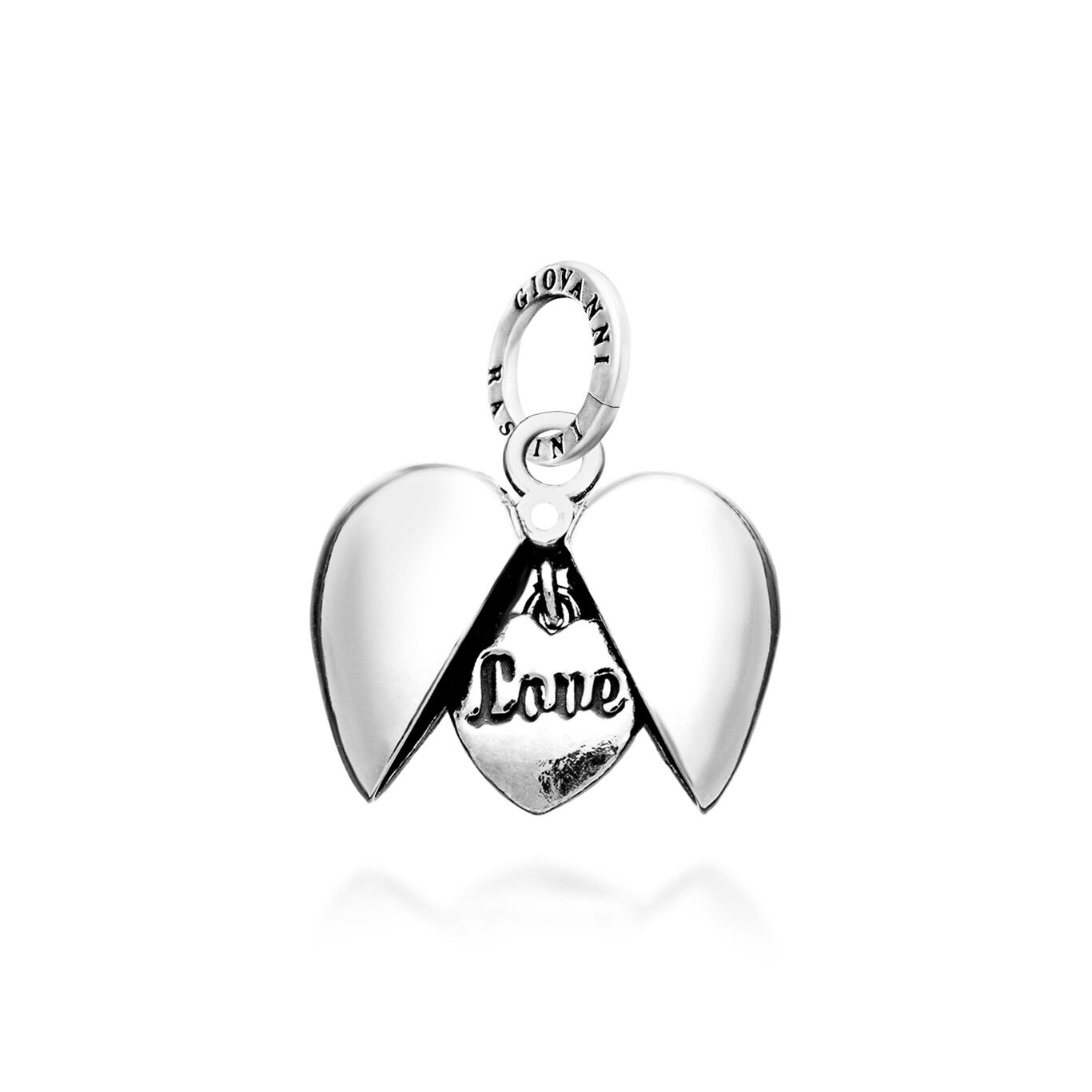 Charms Giovanni Raspini Charm Cuore "Love"