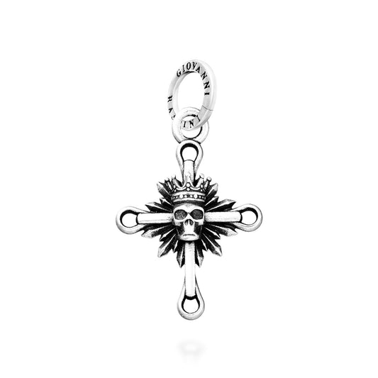 Charms Giovanni Raspini Charm Croce Teschio