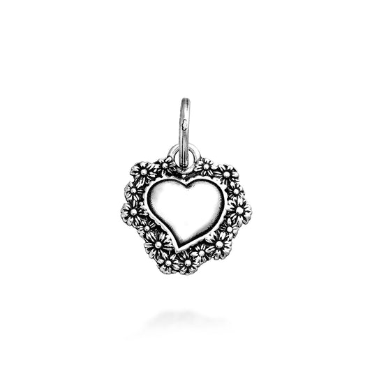 Charms Giovanni Raspini Charm Cuore Votivo Margherite
