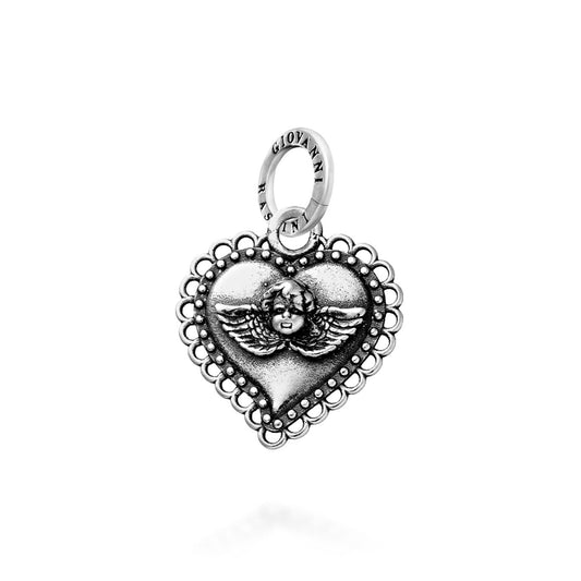 Charms Giovanni Raspini Charm Cuore Votivo Angelo