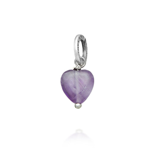 Charms Giovanni Raspini Charm Cuore Ametista