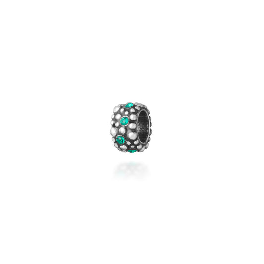 Charms Giovanni Raspini Charm Roulette Bead Crystal Verde