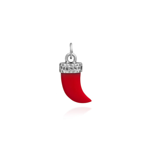 Charms Giovanni Raspini Charm Zanna Corallo Rosso