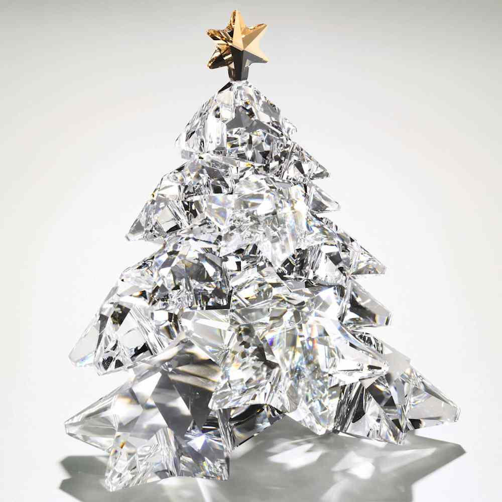 Decorazioni Natalizie Swarovski Albero Di Natale Stella Scintillante