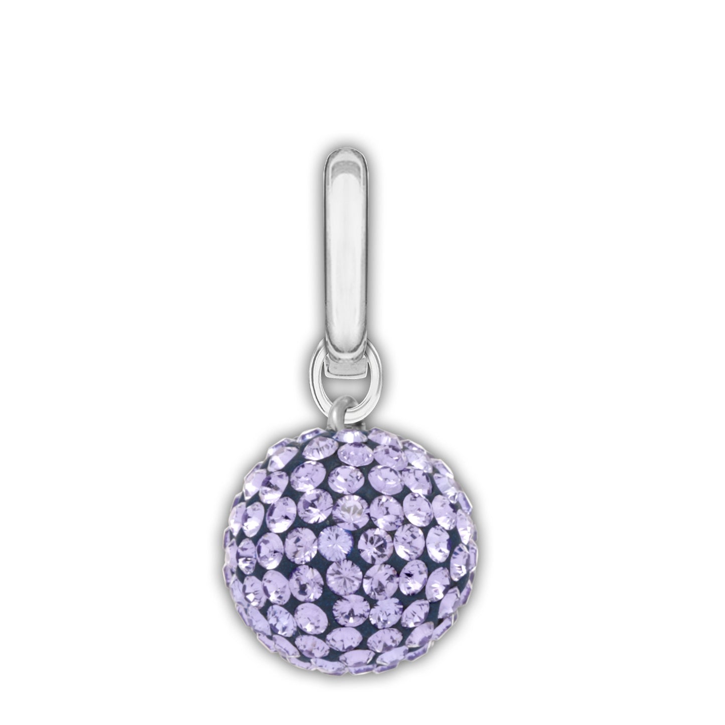 Charm Swarovski Purple Blow