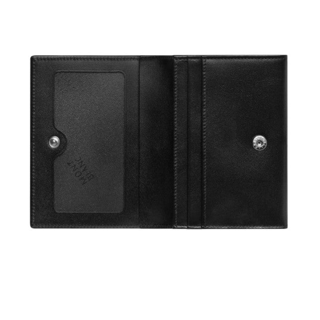 Portacarte Di Credito Montblanc Meisterstuck Business Pelle Nera