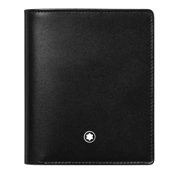 Portacarte Di Credito Montblanc Meisterstuck Business Pelle Nera