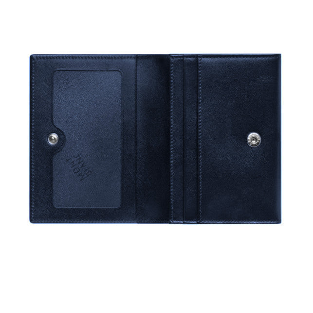 Portacarte Di Credito Montblanc Meisterstuck Business Pelle Blu