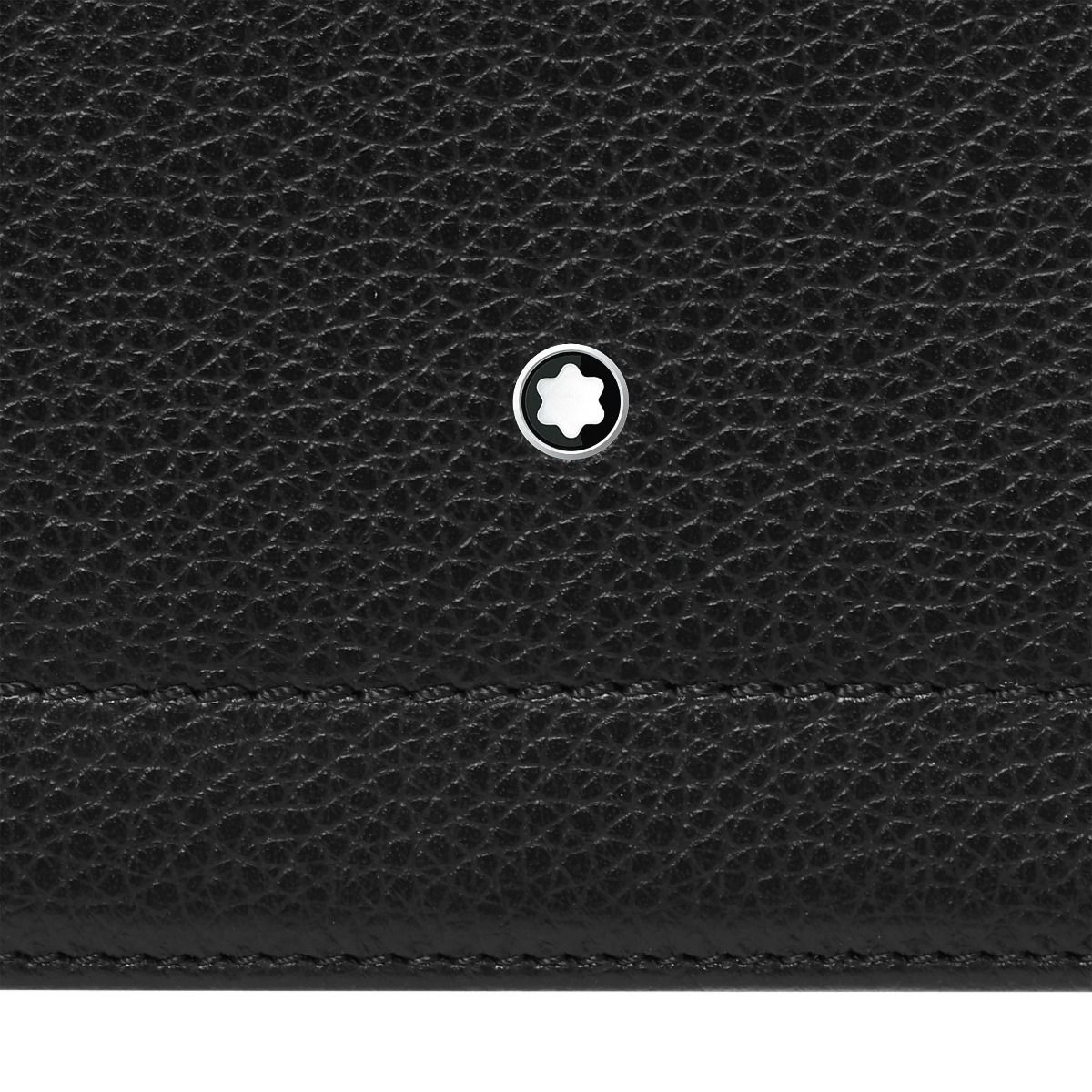 Portablocchi Montblanc Meisterstuck Soft Grain Notepad Portablocco A4 Pelle Nera