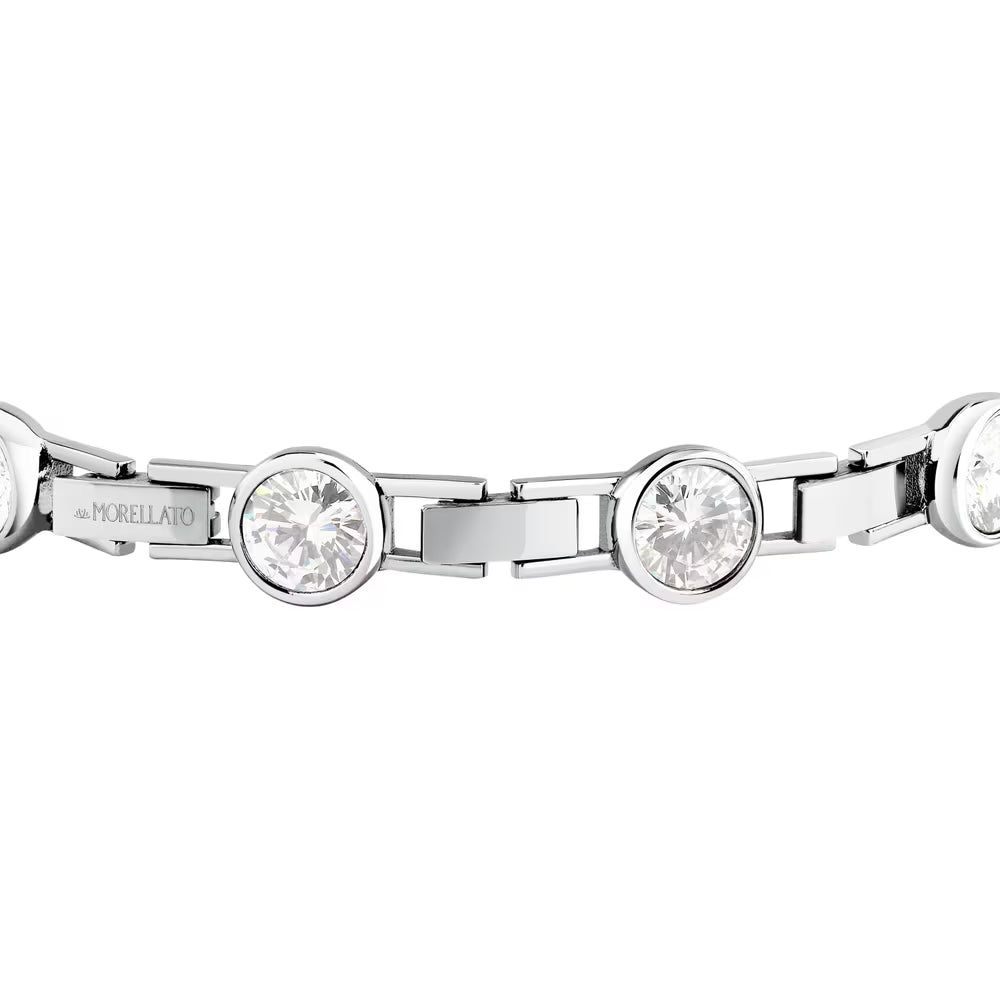Bracciale Tennis Morellato Cristalli Acciaio