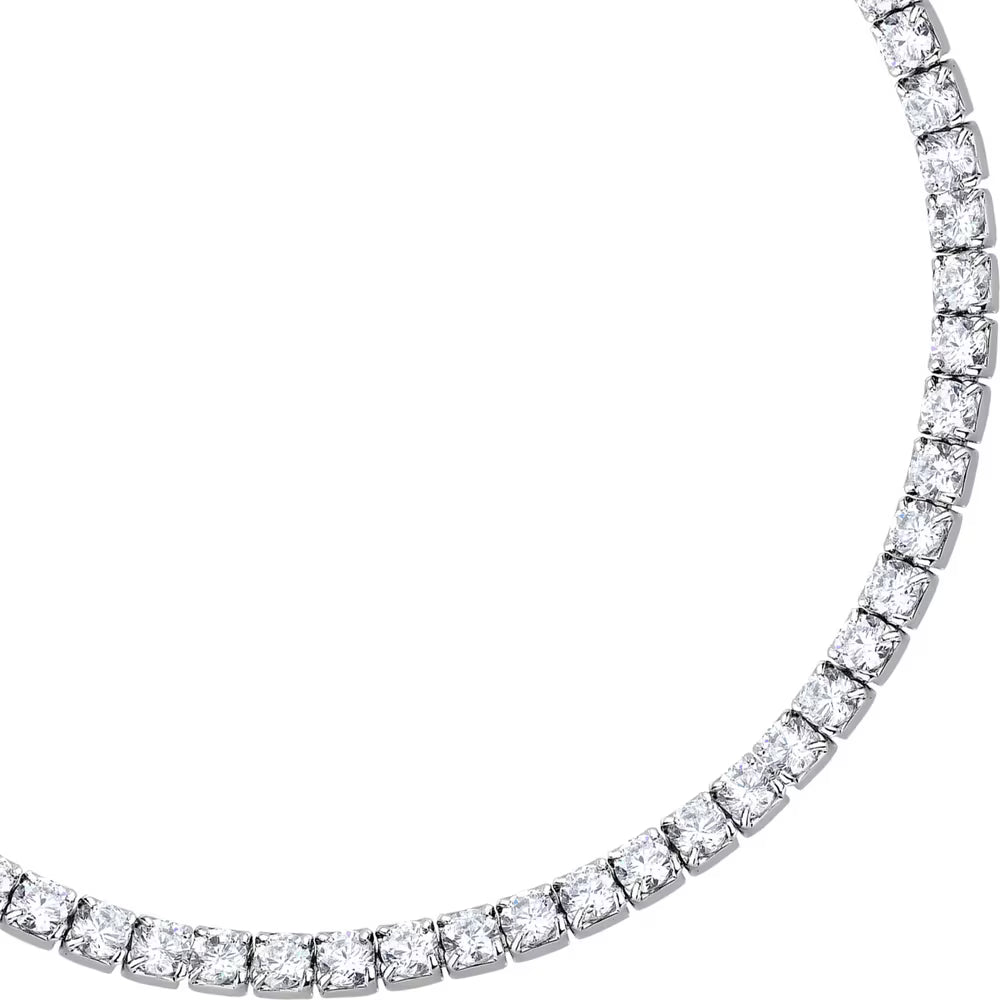 Bracciale Morellato Infinito Argento Tennis Con Zirconi