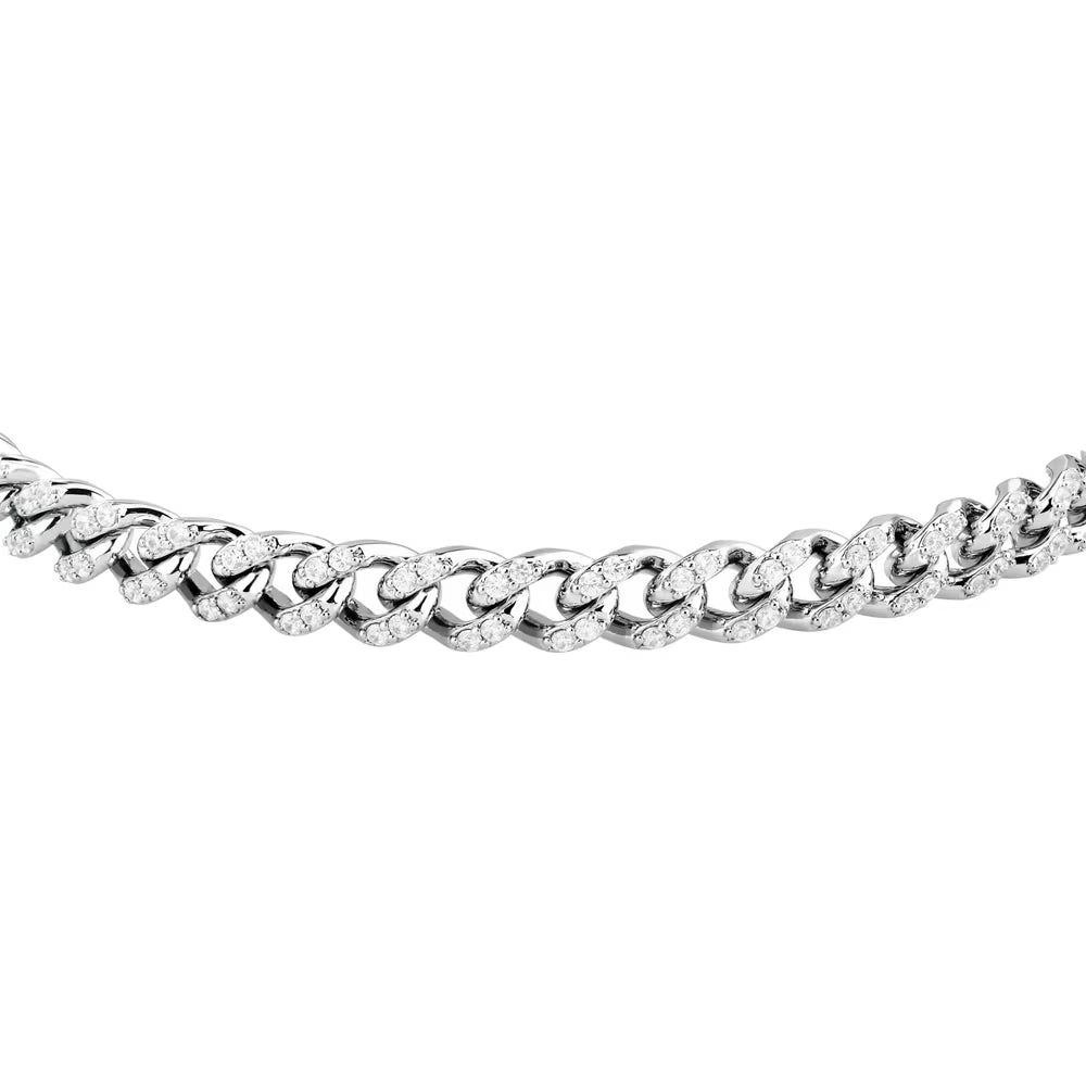 Bracciale Morellato Trame Argento Grumetta Zirconi