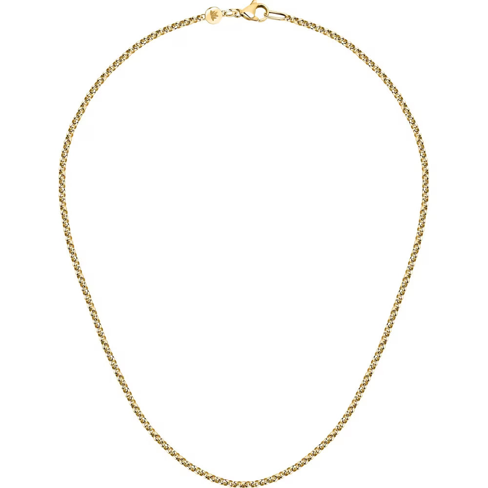 Collana Morellato Drops Pvd Oro Base Maglia Rolò