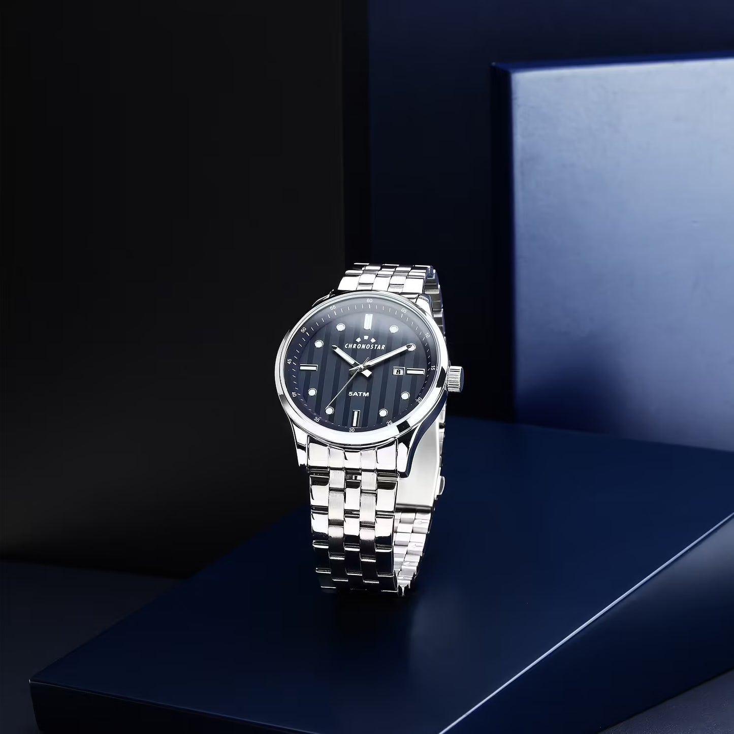 Orologio Chronostar Starline Braccialato Blu