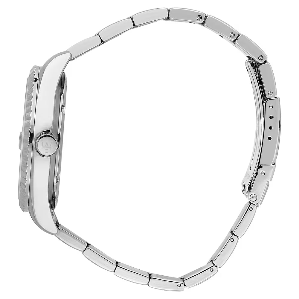 Orologio Maserati Competizione 43 Mm Acciaio Braccialato Blu