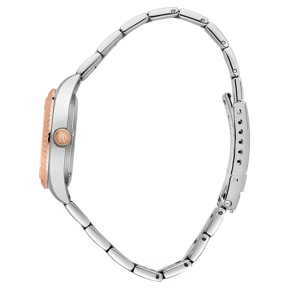 Orologio Maserati Competizione Lady 31 Mm Braccialato Acciaio/Pvd Oro Rosa