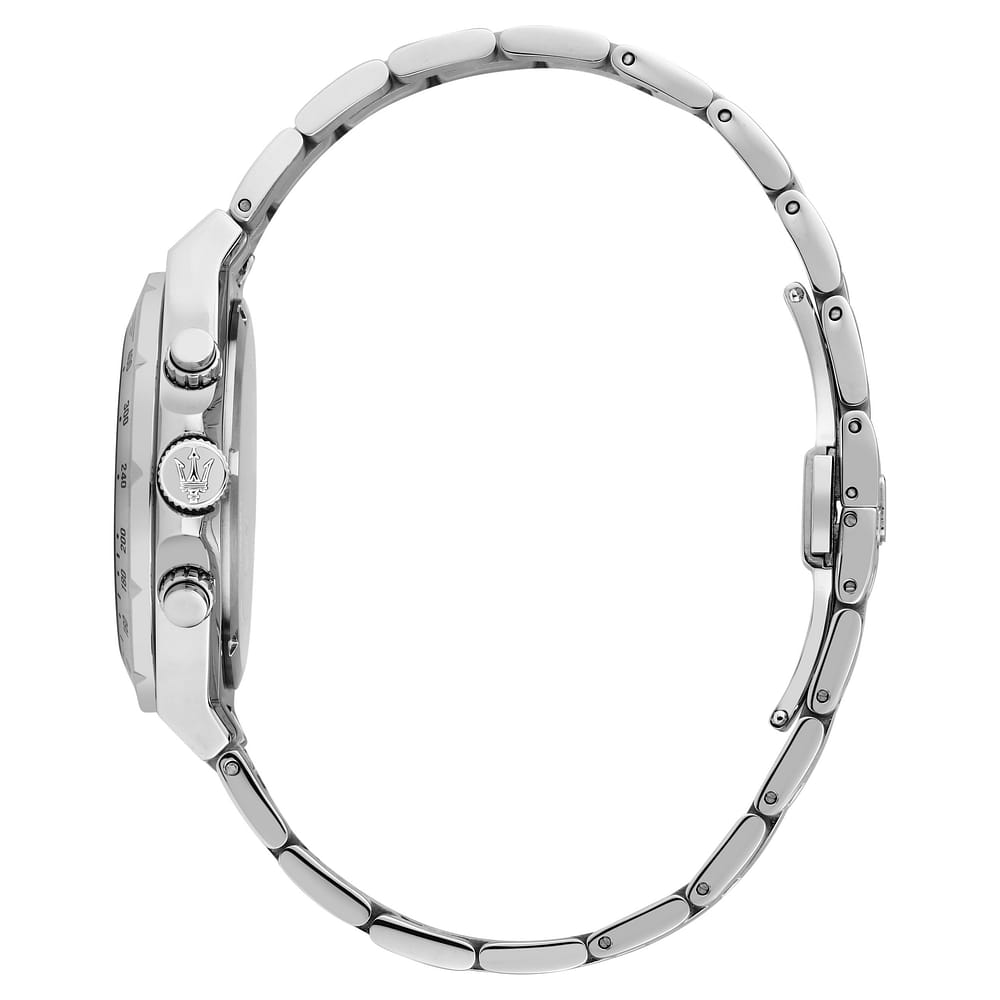 Orologio Maserati Sfida Chrono 41 Mm Acciaio Braccialato Blu