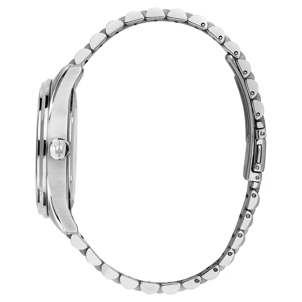 Orologio Maserati Sorpasso 42 Mm Acciaio Braccialato Nero