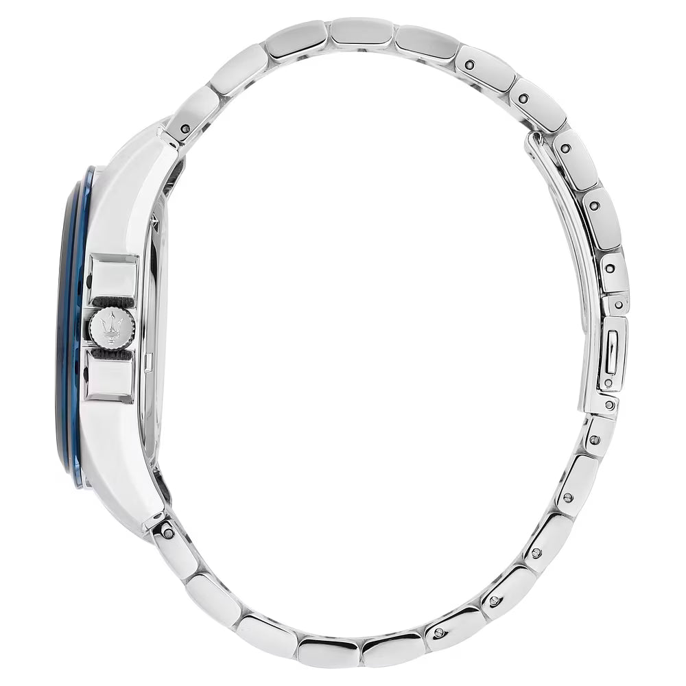 Orologio Maserati Traguardo 43 Mm Automatico Acciaio Braccialato