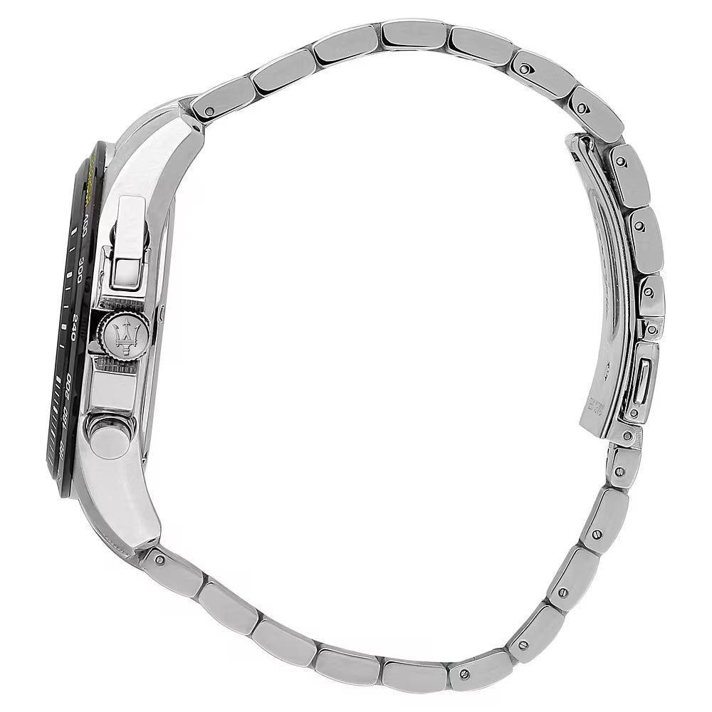 Orologio Maserati Traguardo Chrono 45 Mm Acciaio Braccialato