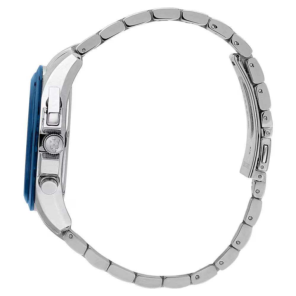 Orologio Maserati Traguardo 43 mm Chrono Acciaio Braccialato