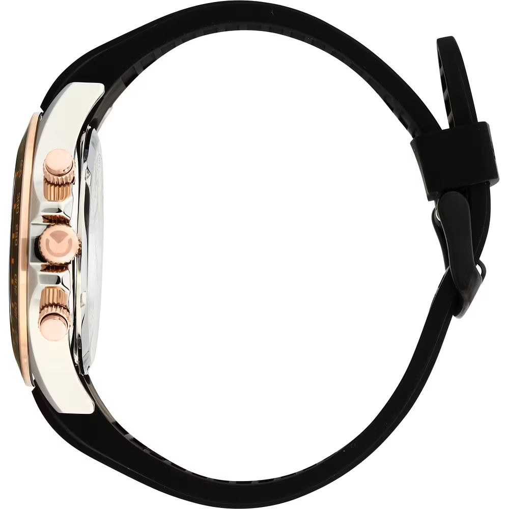 Orologio Sector 230 43 Mm Chrono Acciaio Cinturino Gomma Nero