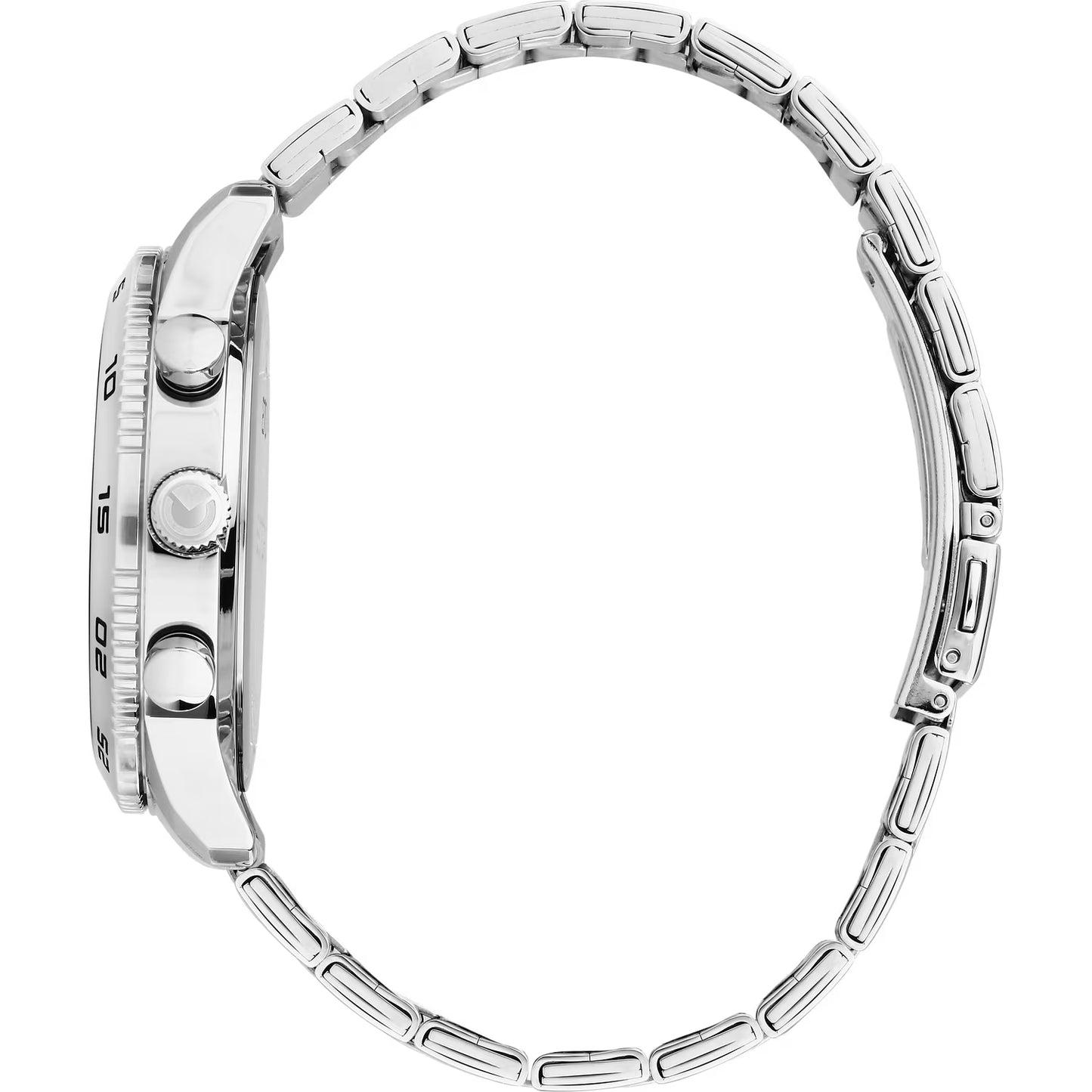 Orologio Sector 270 45 Mm Chrono Acciaio Braccialato Quadrante Nero