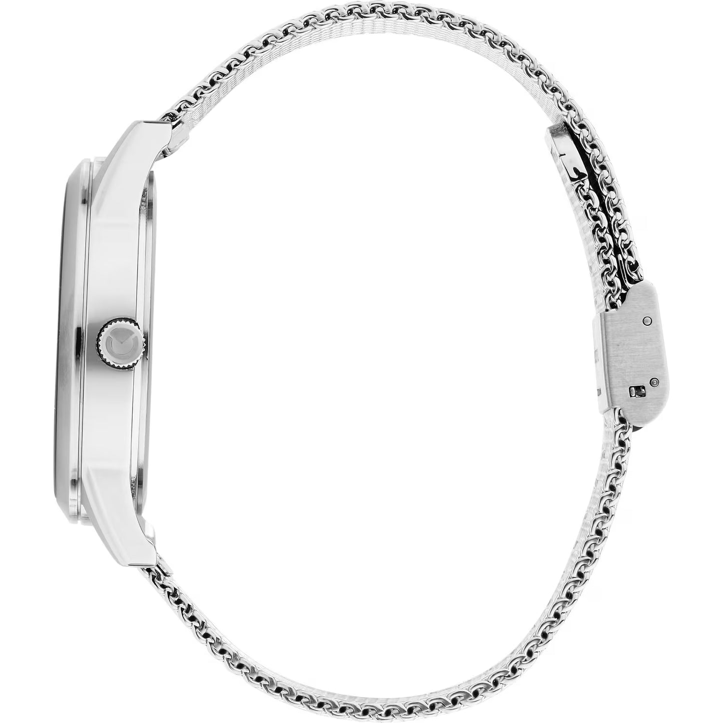 Orologio Sector 660 41 Mm Acciaio Braccialato Maglia Milanese Blu