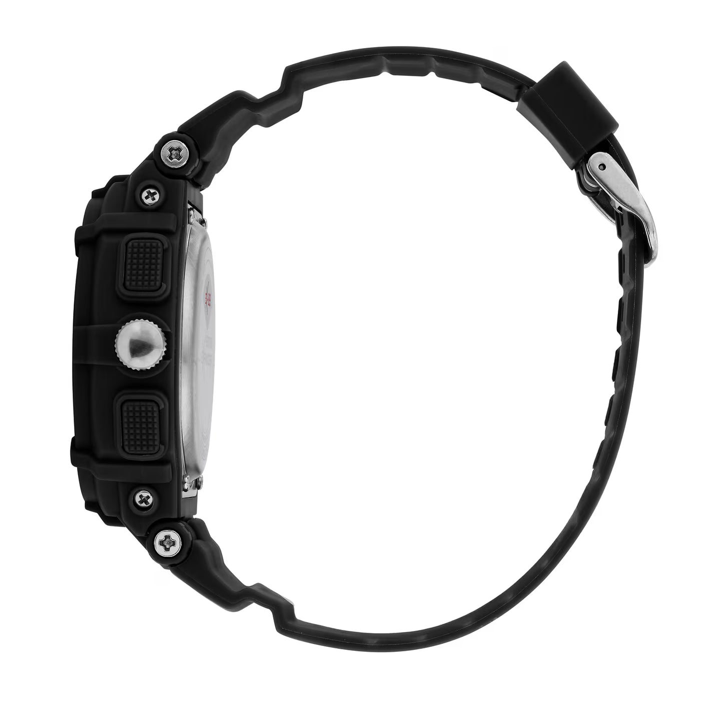Orologio Sector Ex-09 50 mm Analogico Digitale Policarbonato Nero