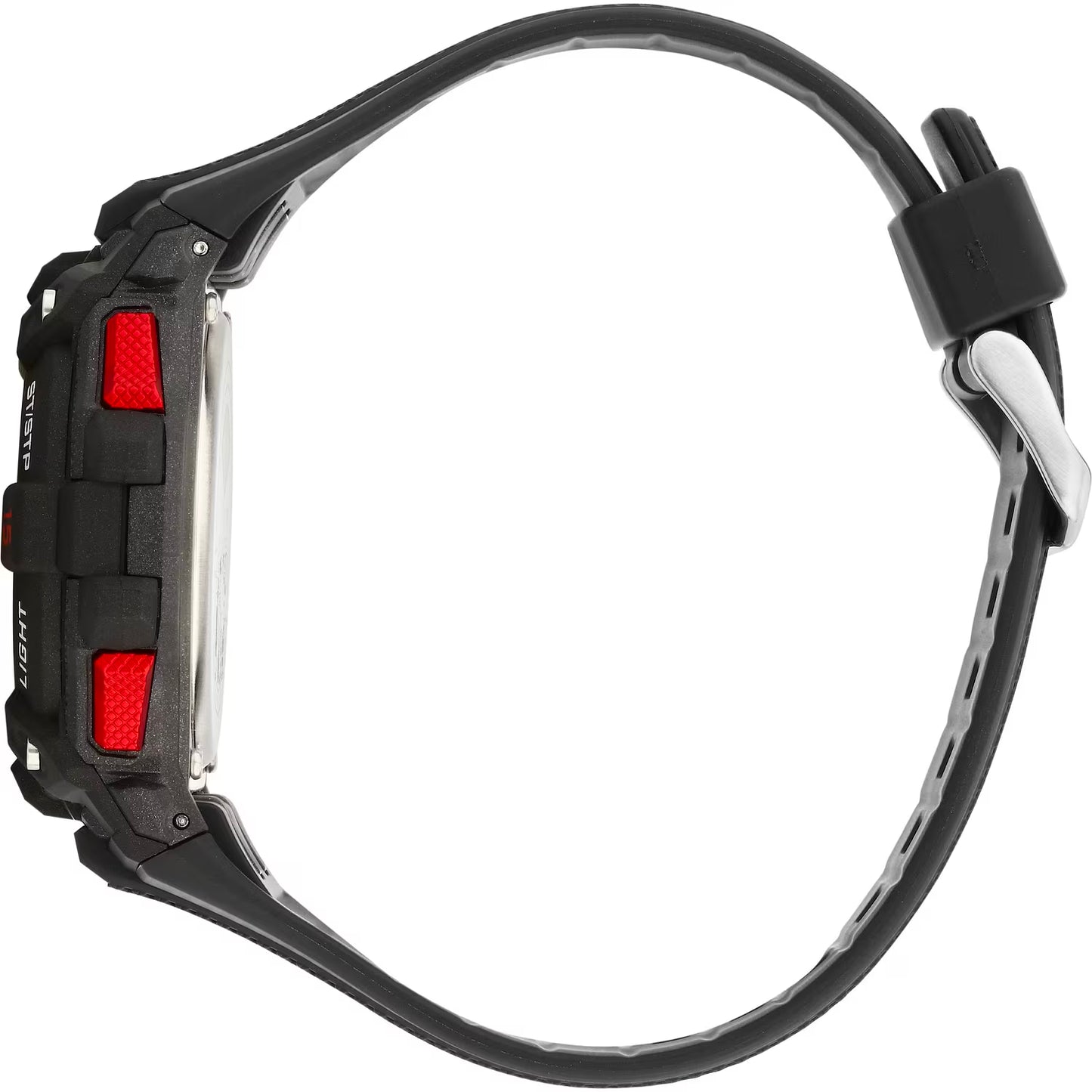 Orologio Sector Ex-51 Digitale 49 Mm Policarbonato Grigio Cinturino Gomma Nero