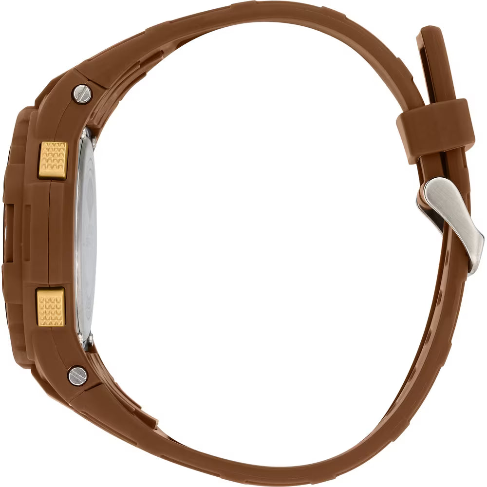 Orologio Sector Ex-54 Digitale 51 Mm Policarbonato e Silicone Marrone/Dorato