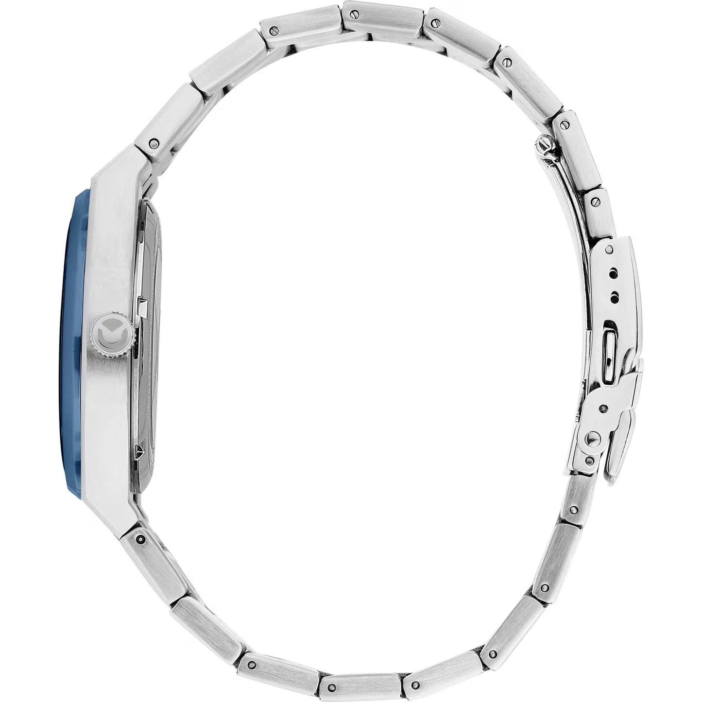Orologio Sector Otto150 Automatico 42 Mm Acciaio Braccialato Quadrante Scheletrato Blu