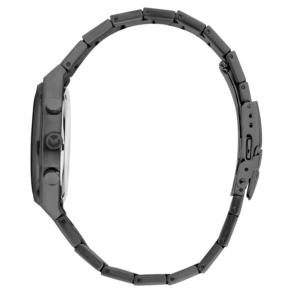 Orologio Sector Otto150 Chrono 42 Mm Pvd Nero Braccialato Quadrante Grigio