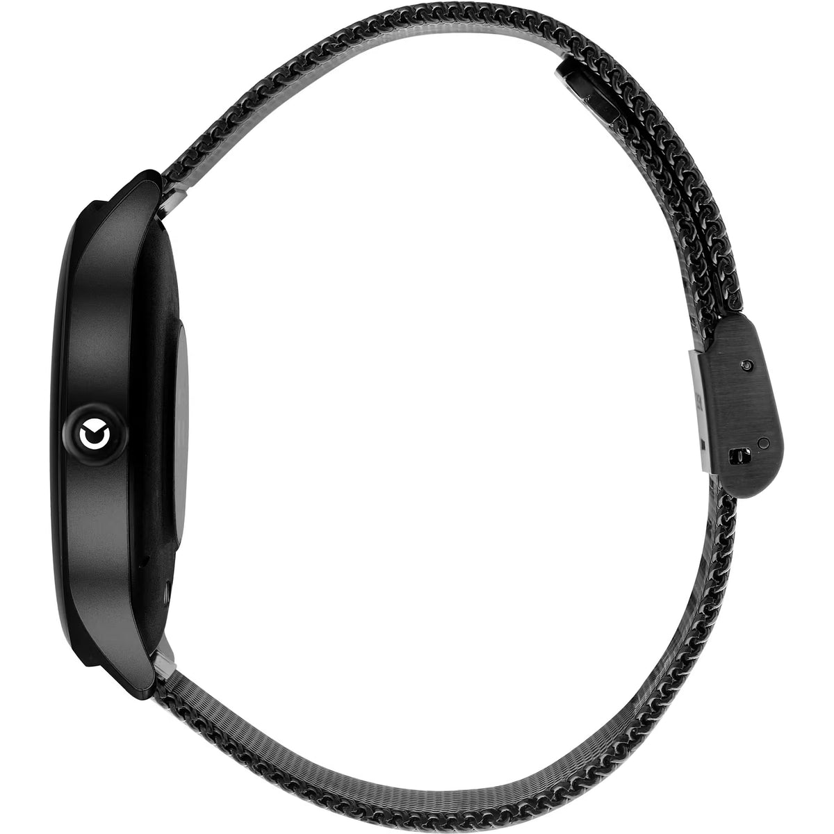 Smartwatch Sector S-06 Smart Digital Tondo Cassa Nera Braccialato Maglia Milanese Pvd Nero