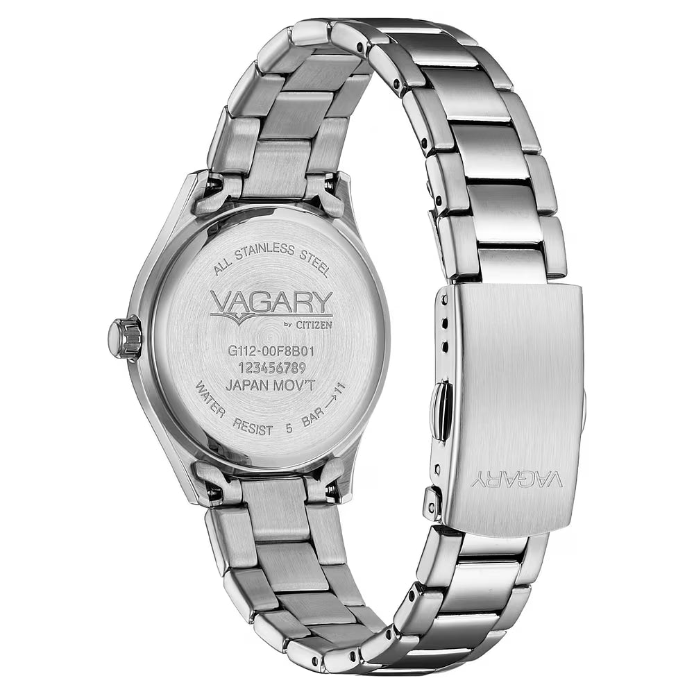 Orologio Vagary Timeless Lady 32 Mm Acciaio Braccialato Quadrante Bianco