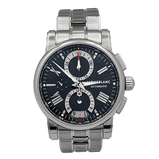Orologio Montblanc Automatico Chrono Star 4810 Steel 44 mm Acciaio Braccialato
