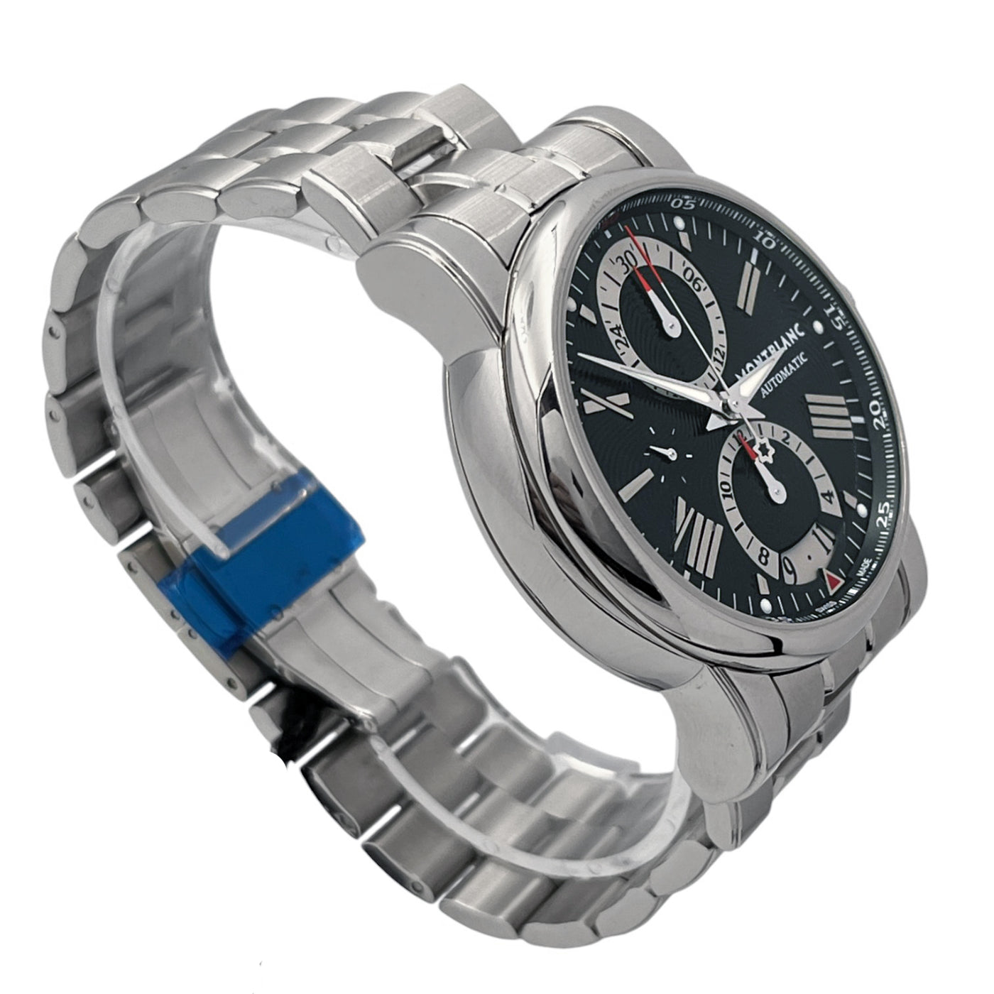 Orologio Montblanc Automatico Chrono Star 4810 Steel 44 mm Acciaio Braccialato