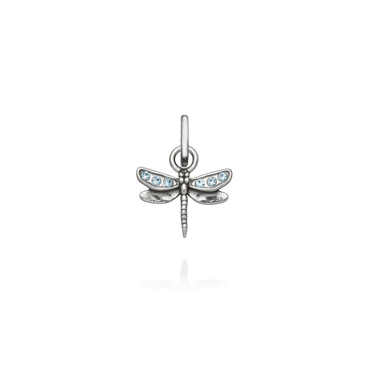 Charms Giovanni Raspini Charm Mini Libellula Crystal Celeste