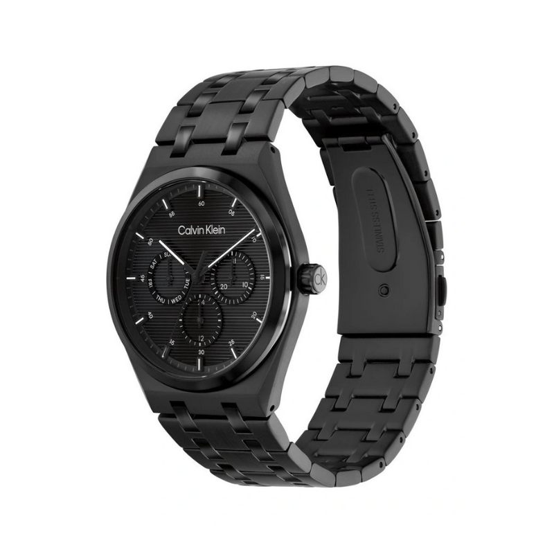 Orologio Calvin Klein Motion Gent Multifunzione 39 Mm Pvd Nero Satinato/Lucido