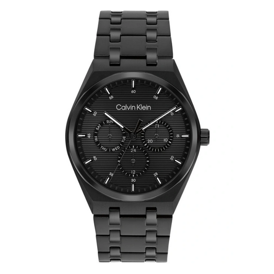 Orologio Calvin Klein Motion Gent Multifunzione 39 Mm Pvd Nero Satinato/Lucido