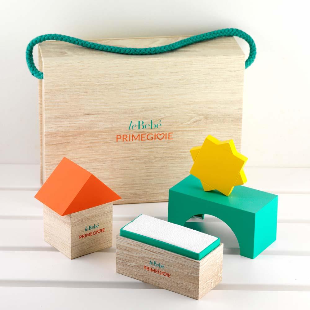 Orecchini Lobo leBebé Primegioie Oro Giallo Circo Foca Stella Smalto Multicolor