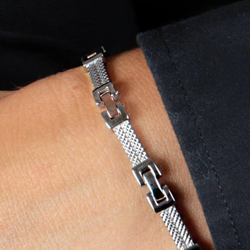 Bracciale Uomo Morellato Cross Acciaio