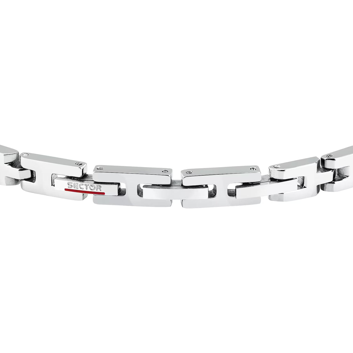 Bracciale Uomo Sector Basic Acciaio Maglia Modulare Con 3 Maglie Pvd Oro