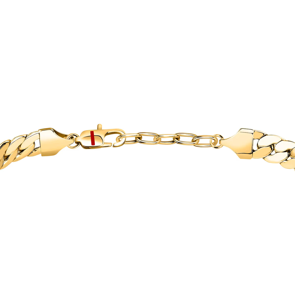 Bracciale Uomo Sector Basic Maglia Grumetta Pvd Oro