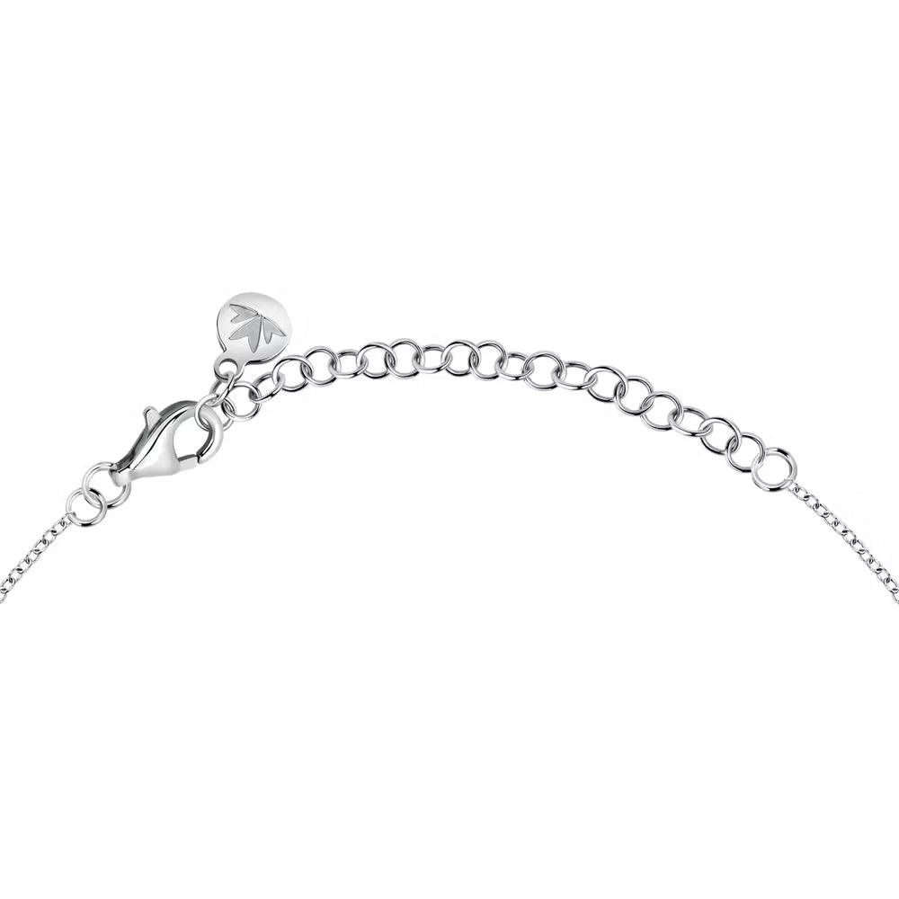Collana con Pendente Morellato Tesori Argento Trilogy Zirconi