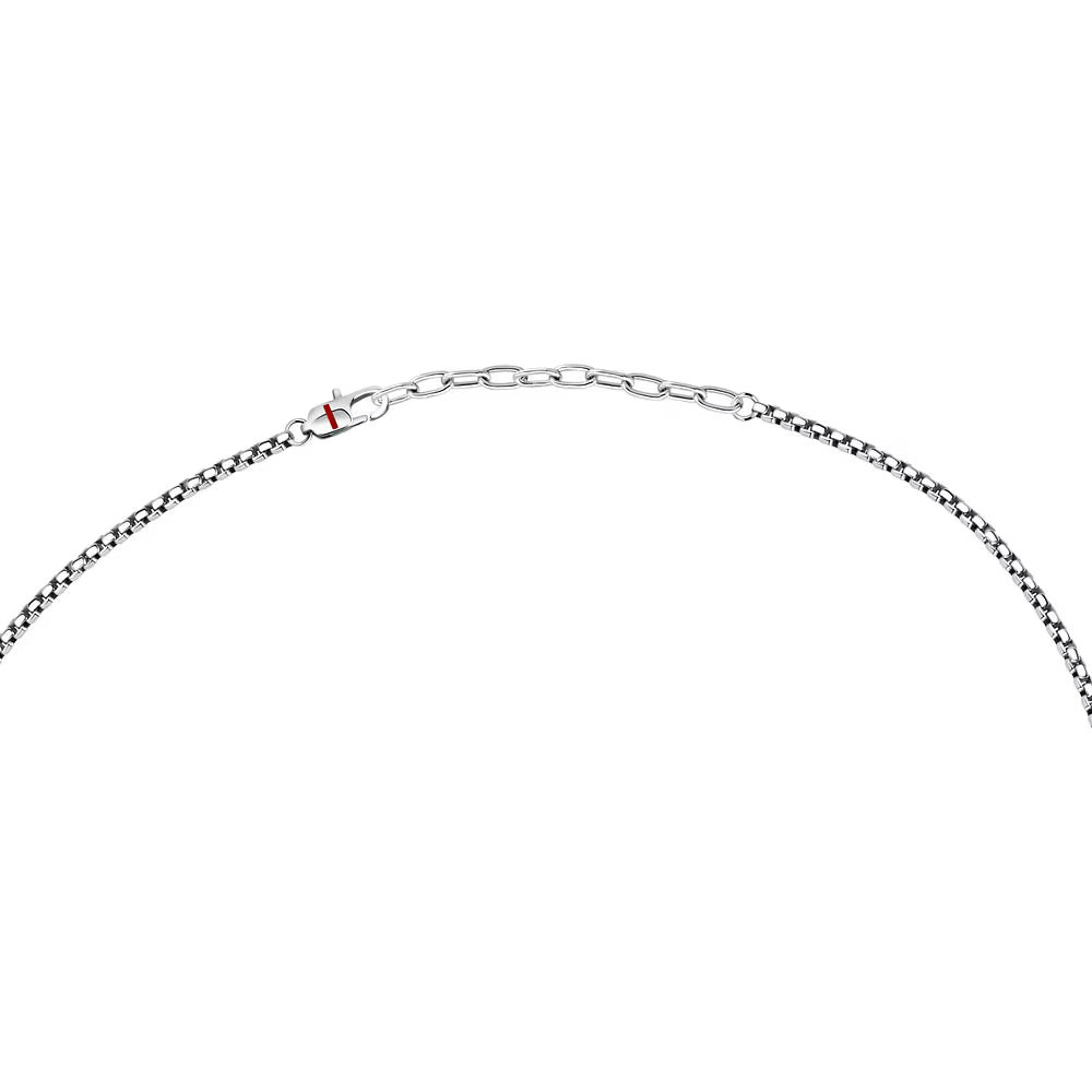 Collana Uomo Sector Spirit Acciaio Pendente Croce Satinata